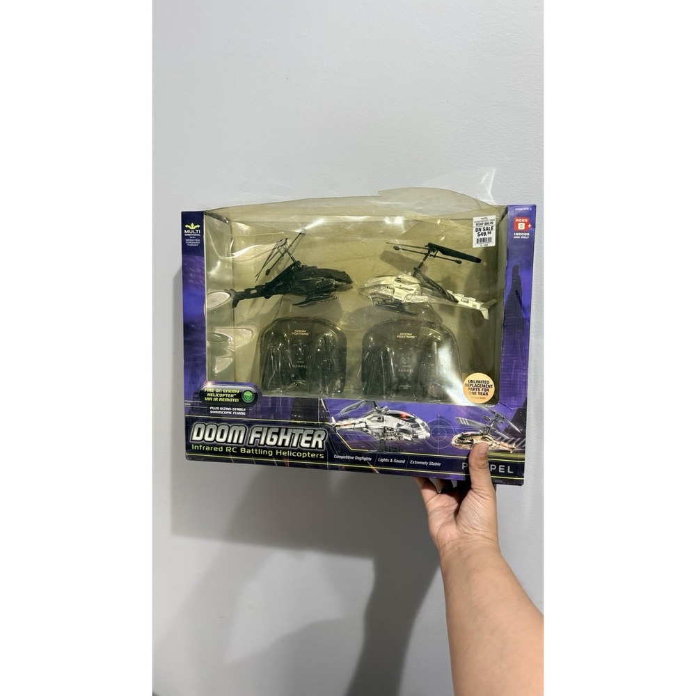 Doom Fighter Infrared‎ RC Battle Helicopters Set NEW
